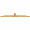 Ekena Millwork Portland Rough Sawn Timber Gable Bracket, Western Red Cedar, 108"W x 18"H x 2"D x 6"F, 4/12 Pitch GBW108X18X0206POR00RWR - alternate 4